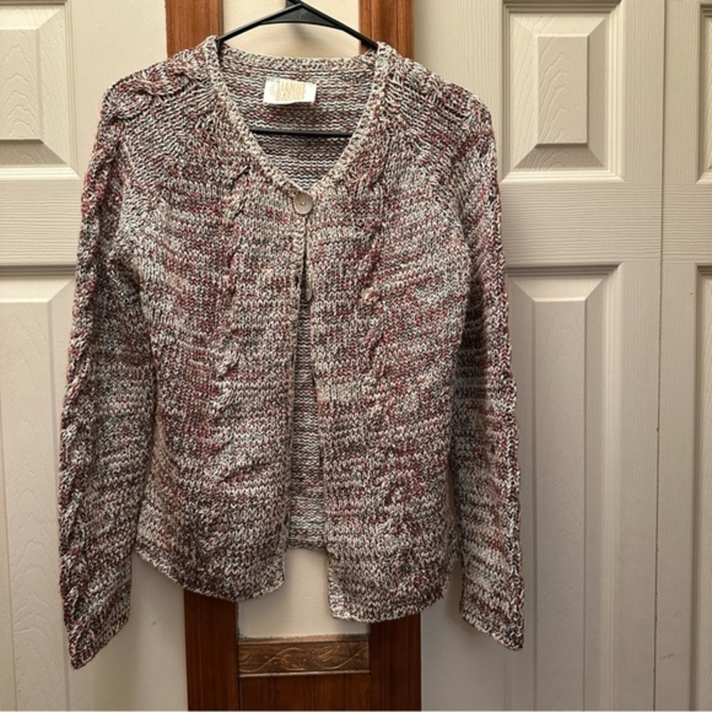 Vintage Lianne Barnes Knit Cardigan Sweater